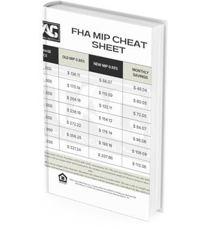 FHA MIP Cheat Sheet
