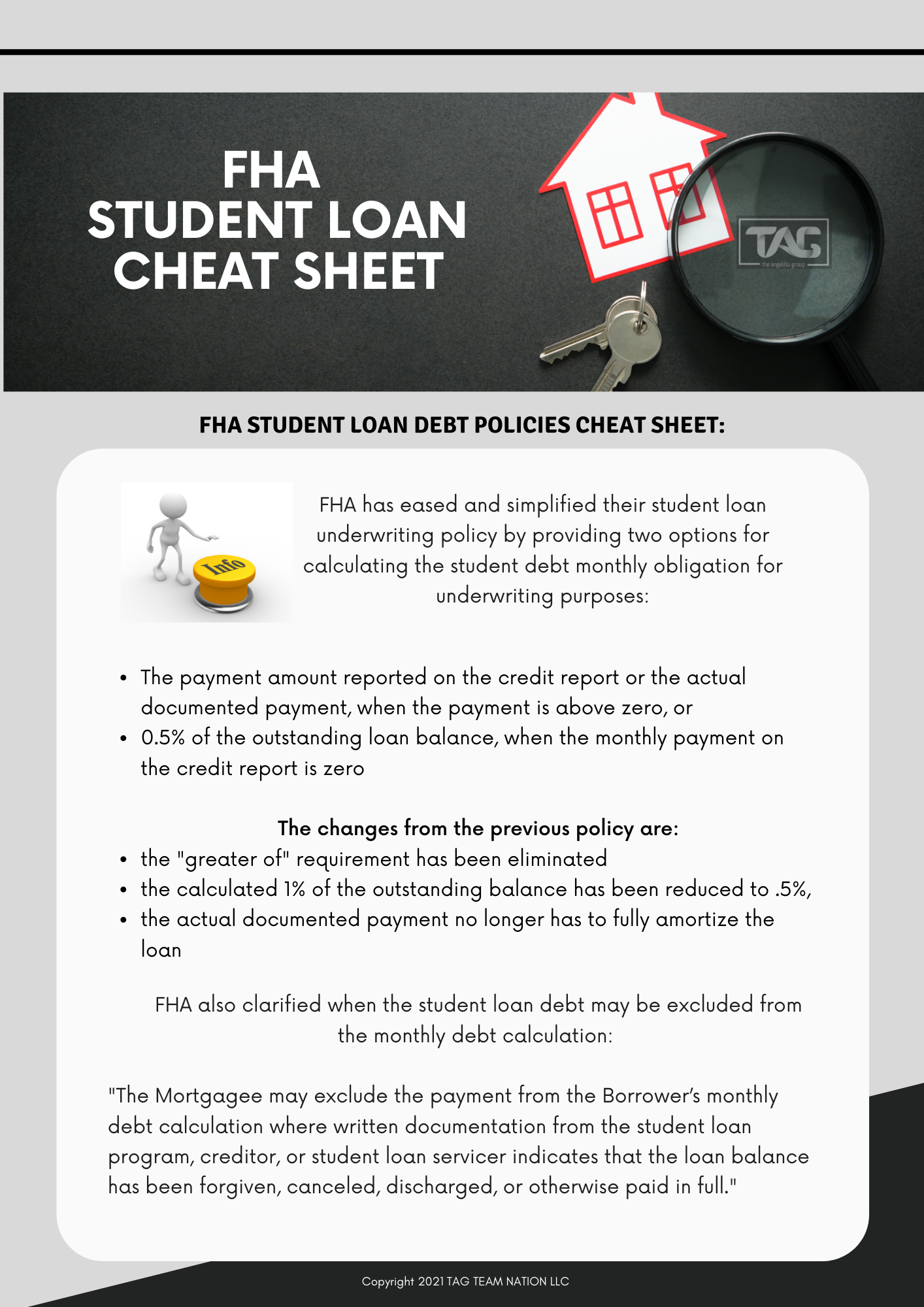 FHA New Student Loan Debt Policies-1