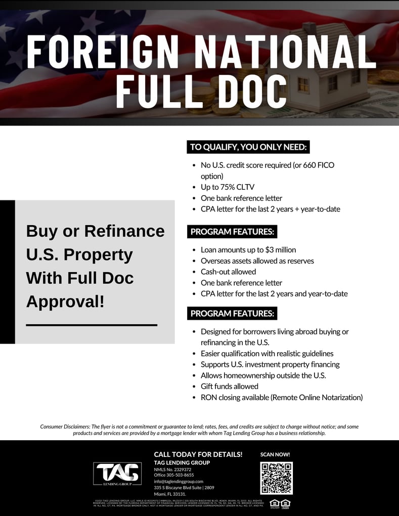 Foreign National Full Doc