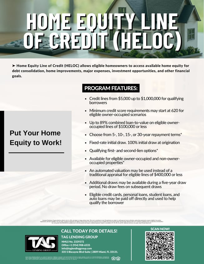 Home Equity Line Of Credit (HELOC)