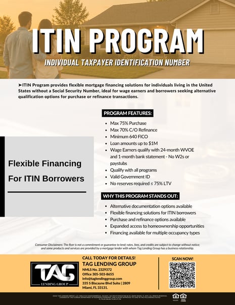 ITIN Program 2026