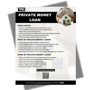 Private Money - Webpage