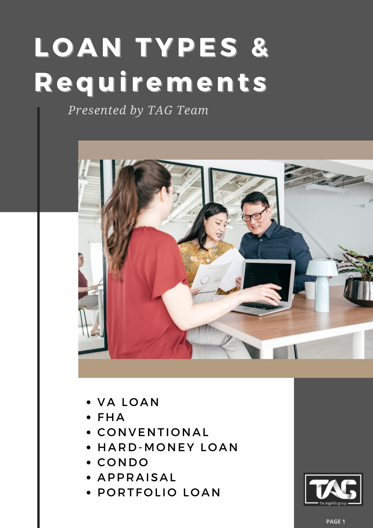 Tagteam LOAN TYPES & Requirements-1