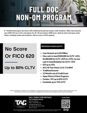 Full Doc Non-QM Program