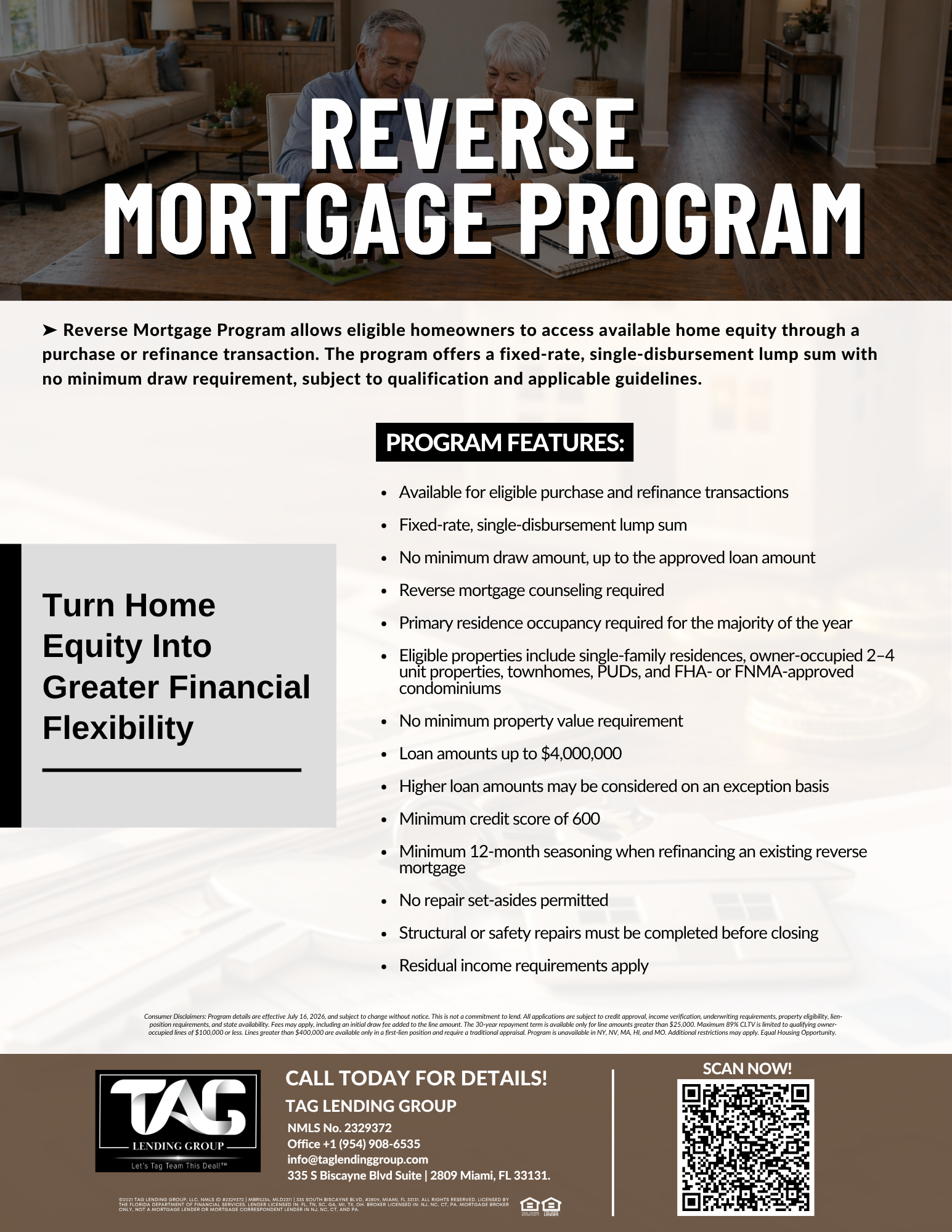 Reverse Mortgage Program