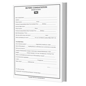 Buyer’s Consultation