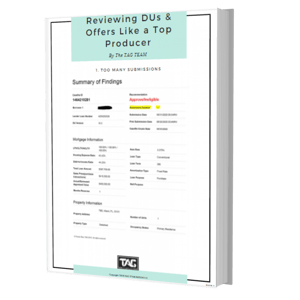 Reviewing DUs And Offers Like A Top Producer