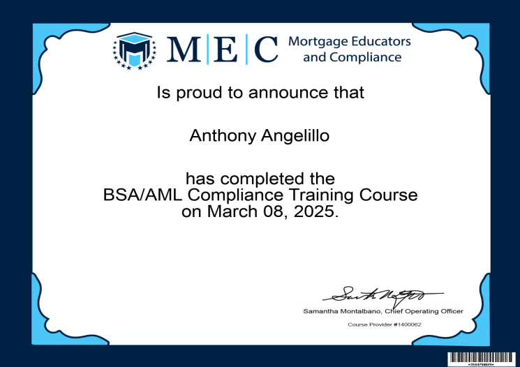 AML Certificate