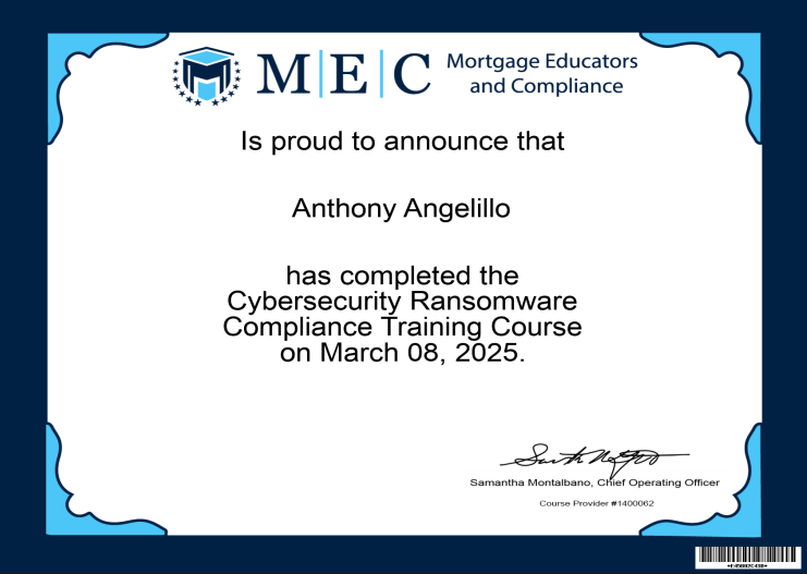 Cybersecurity Ransomware Compliance Training Course