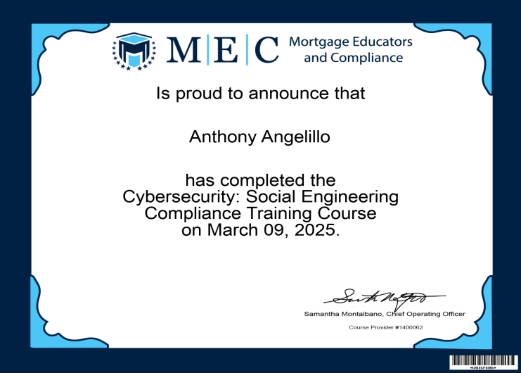 Cybersecurity Social Engineering Complaiance Training Course