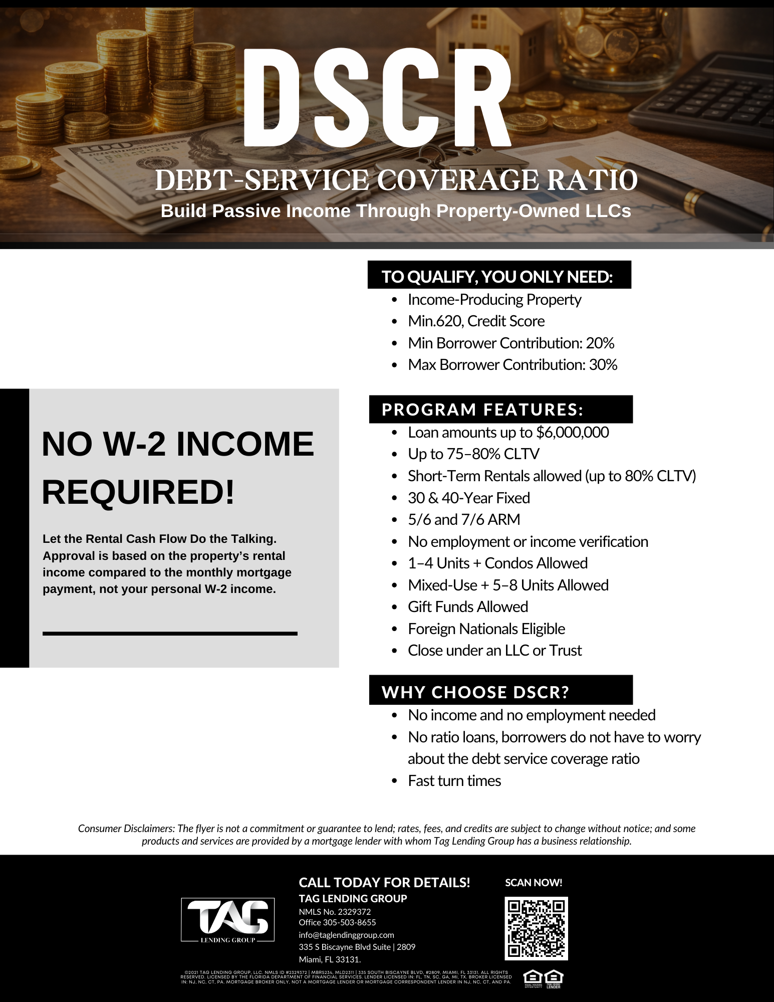 DSCR Program Overview