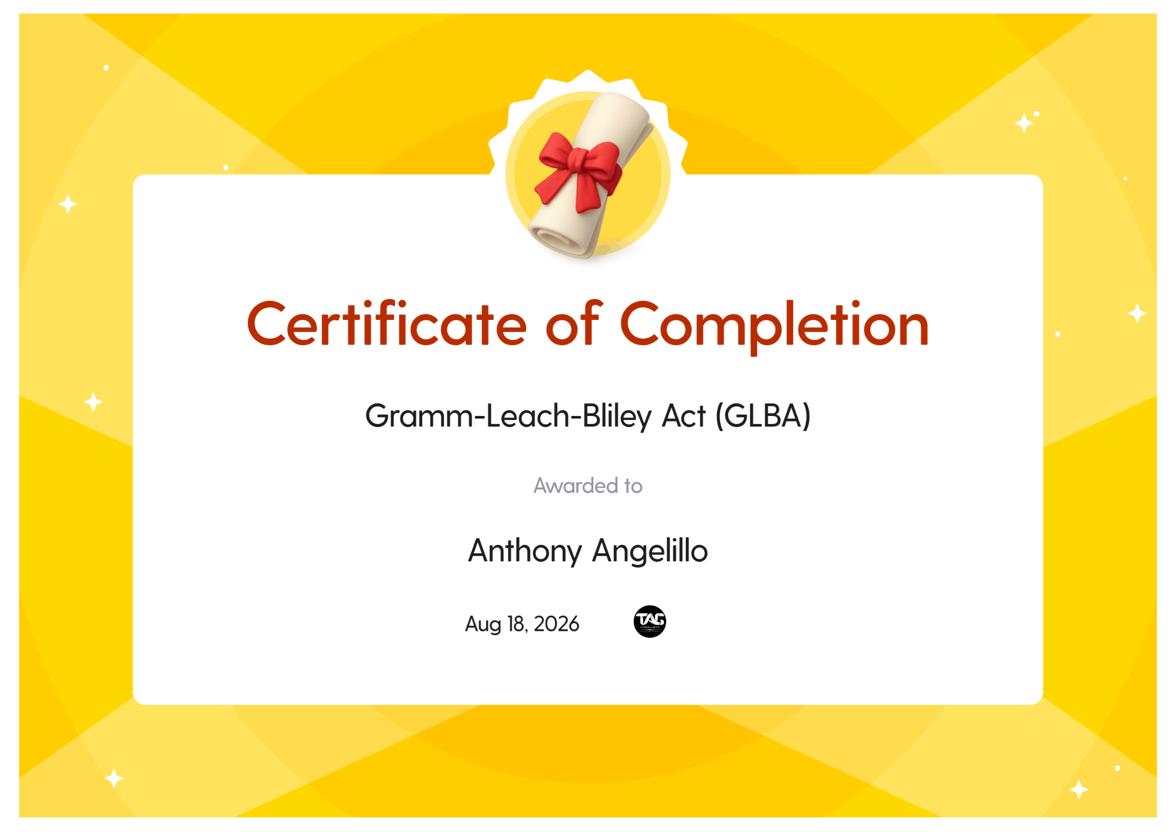 Gramm-Leach-Bliley Act (GLBA)-1