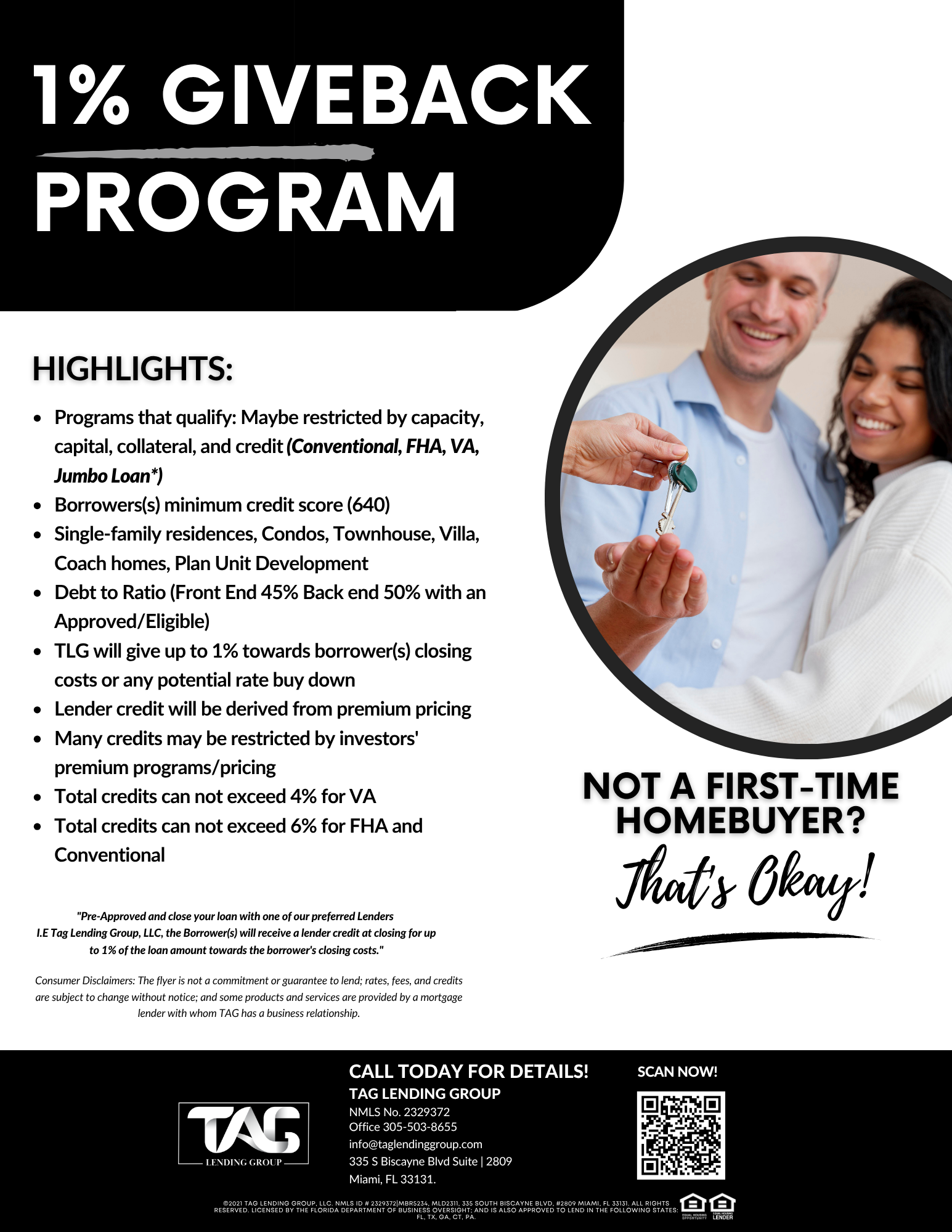 1% Giveback Program Overview