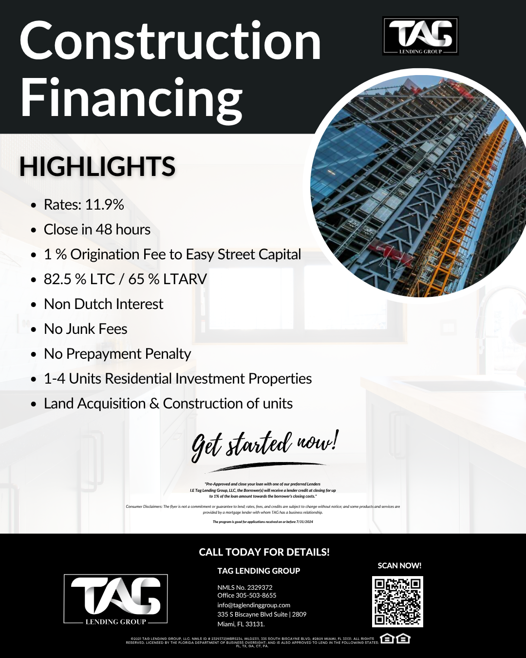 Construction Financing Overview