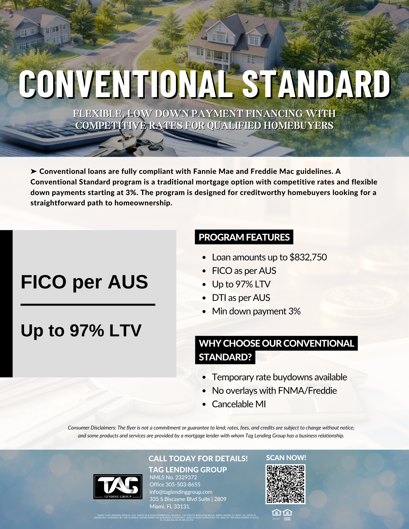 Conventional Standard Program Overview