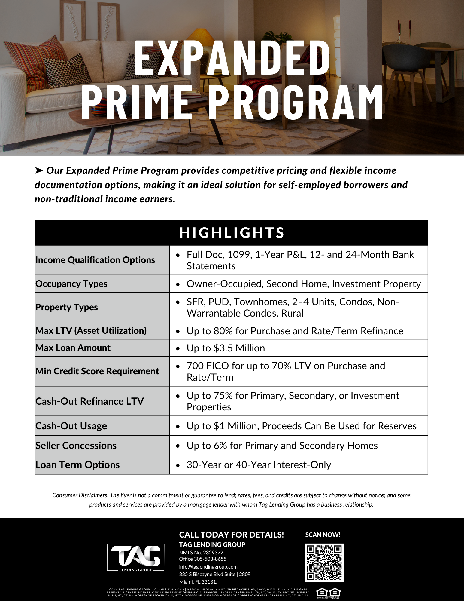 Expanded Prime Program Overview