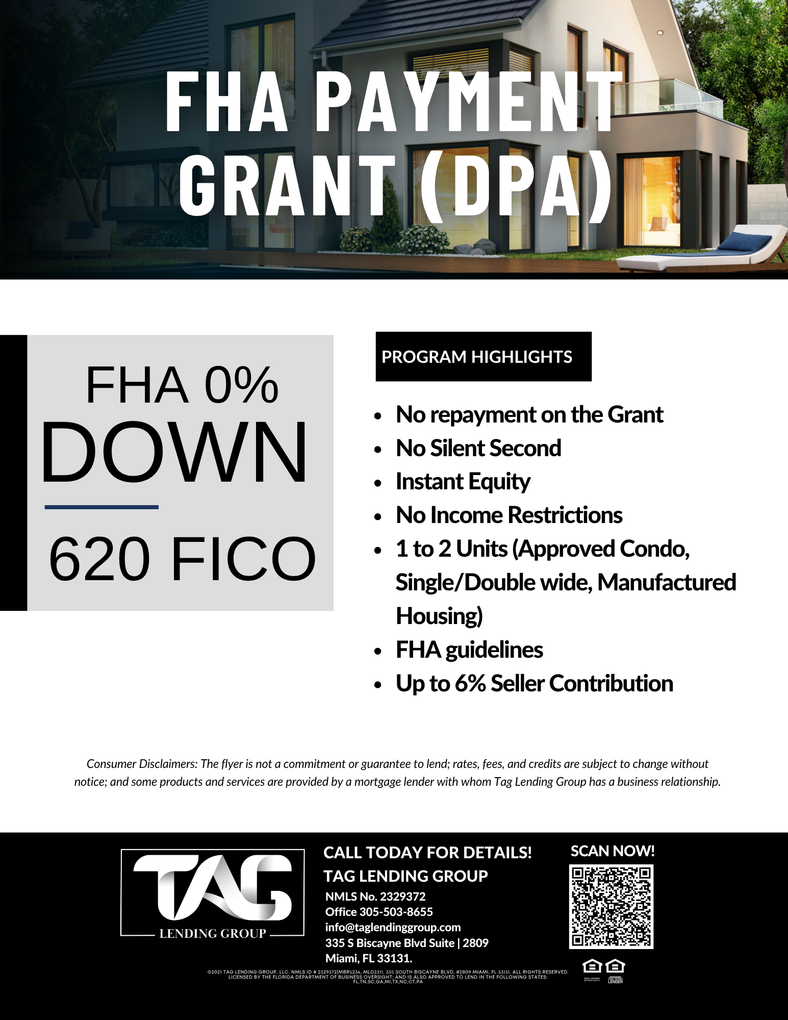 FHA Payment Grant Overview