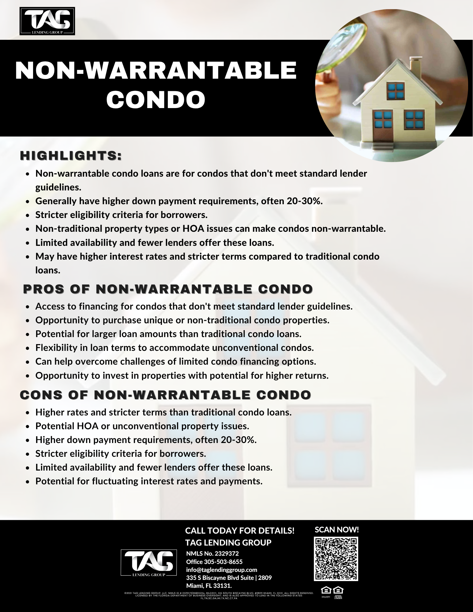Non-Warrantable Condo Program Overview