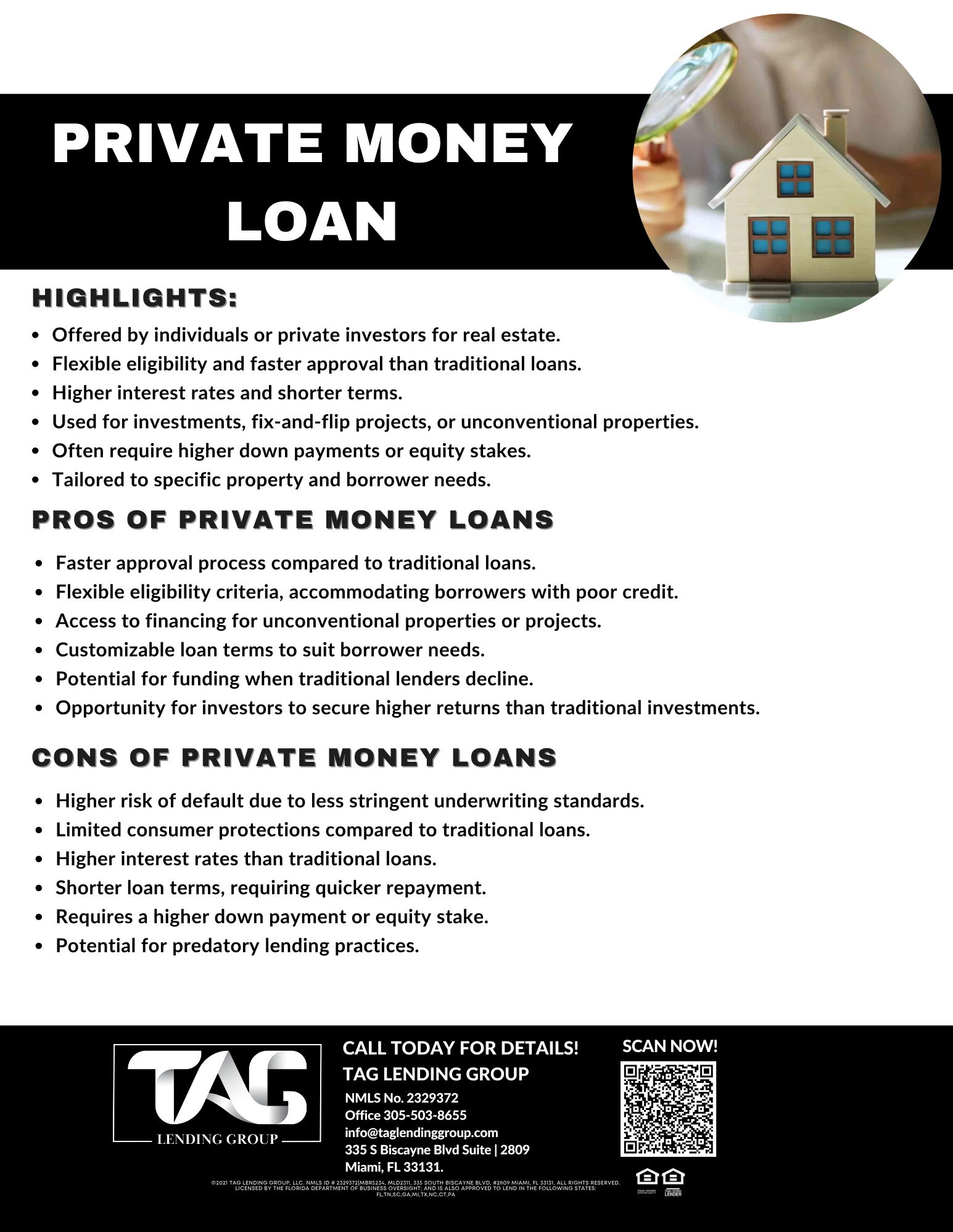 Private Money Loan Overview