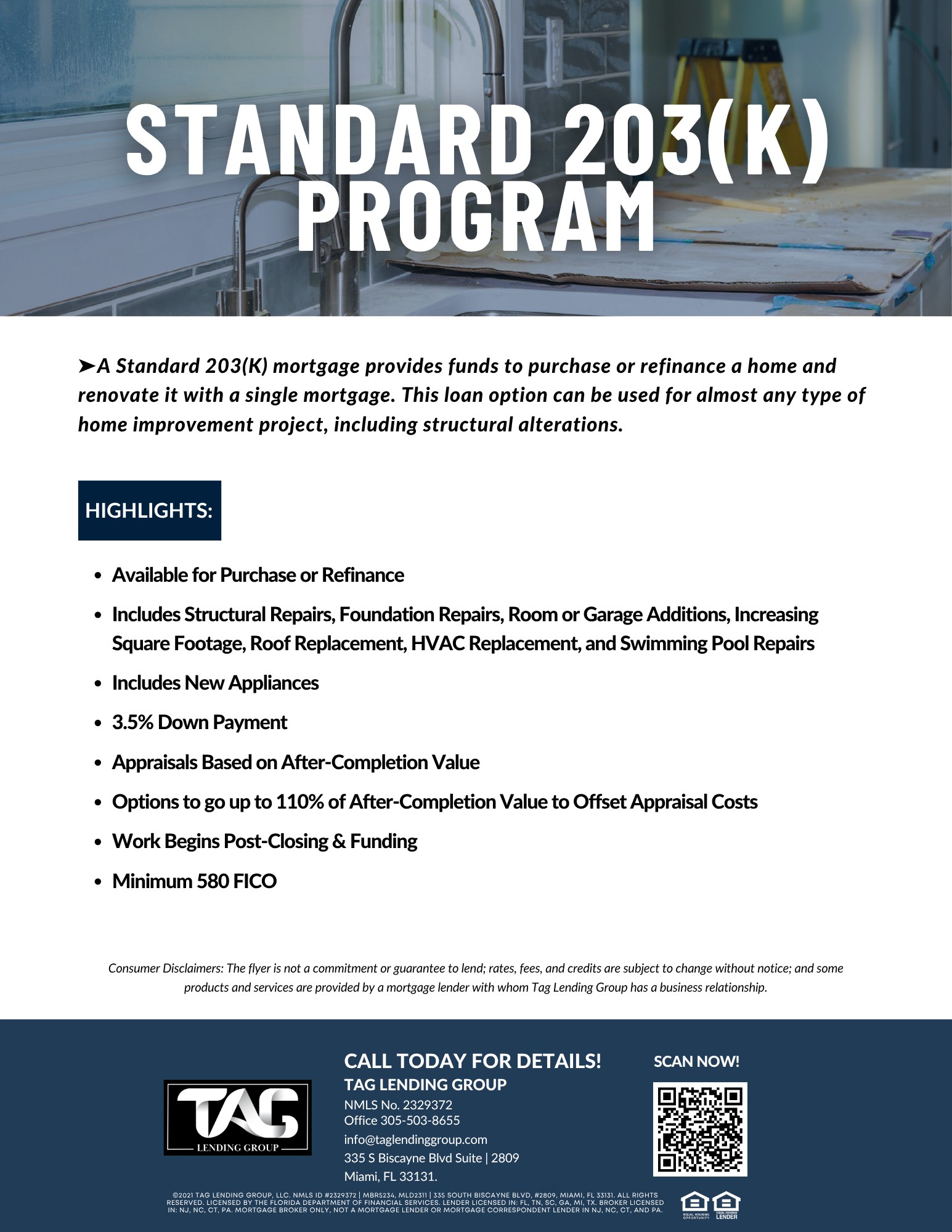 Standard 203(k) Program Overview